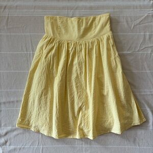 Princess Polly Butter Yellow Babydoll Dress